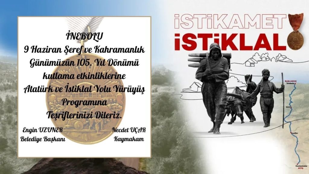 İstiklal Yolu Yürüyüşü Programı belli oldu!