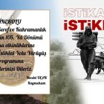 İstiklal Yolu Yürüyüşü Programı belli oldu!